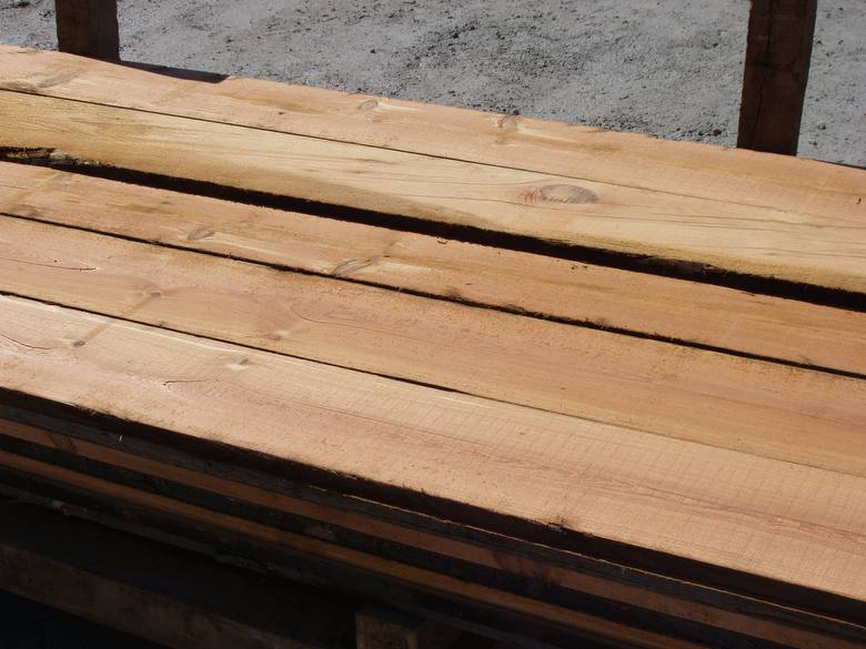 Antique Pine Band Sawn Lumber / Note that the quality of grain varies from piece to piece